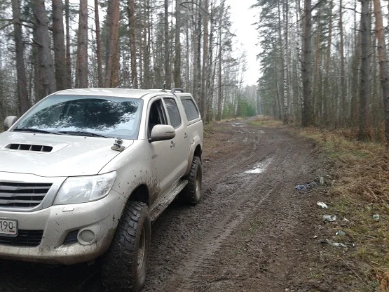 Toyota Hilux & УАЗ Хантер (трофи выезд)